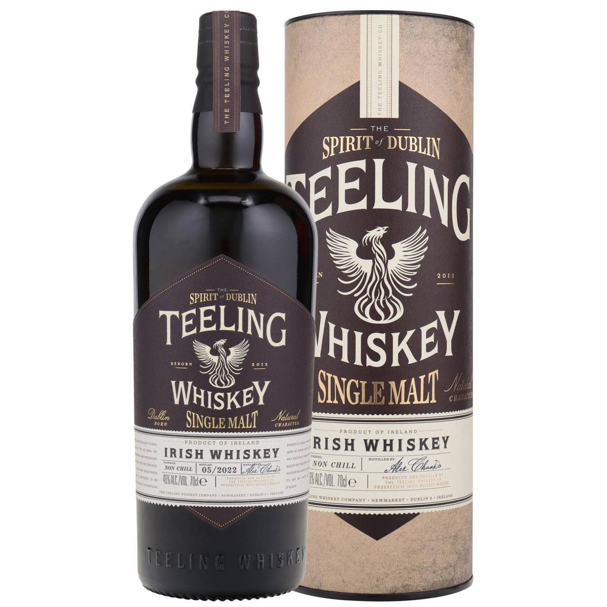 Produktbild Teeling Single Malt Irish Whiskey 46% Vol. 700ml Produktbild Teeling Single Malt Irish Whiskey 46% Vol. 700ml