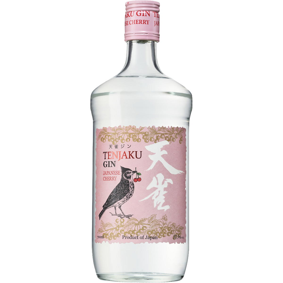 Produktbild Tenjaku Gin Japanese Cherry 37,5% Vol. 700ml