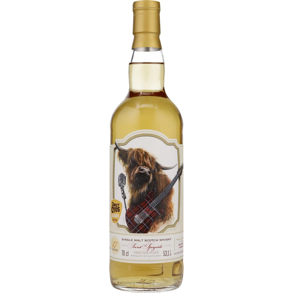 Produktbild The Caskhound Crazy Coos Reloaded 17 Jahre Single Malt Scotch Whisky 53,1% Vol. 700ml