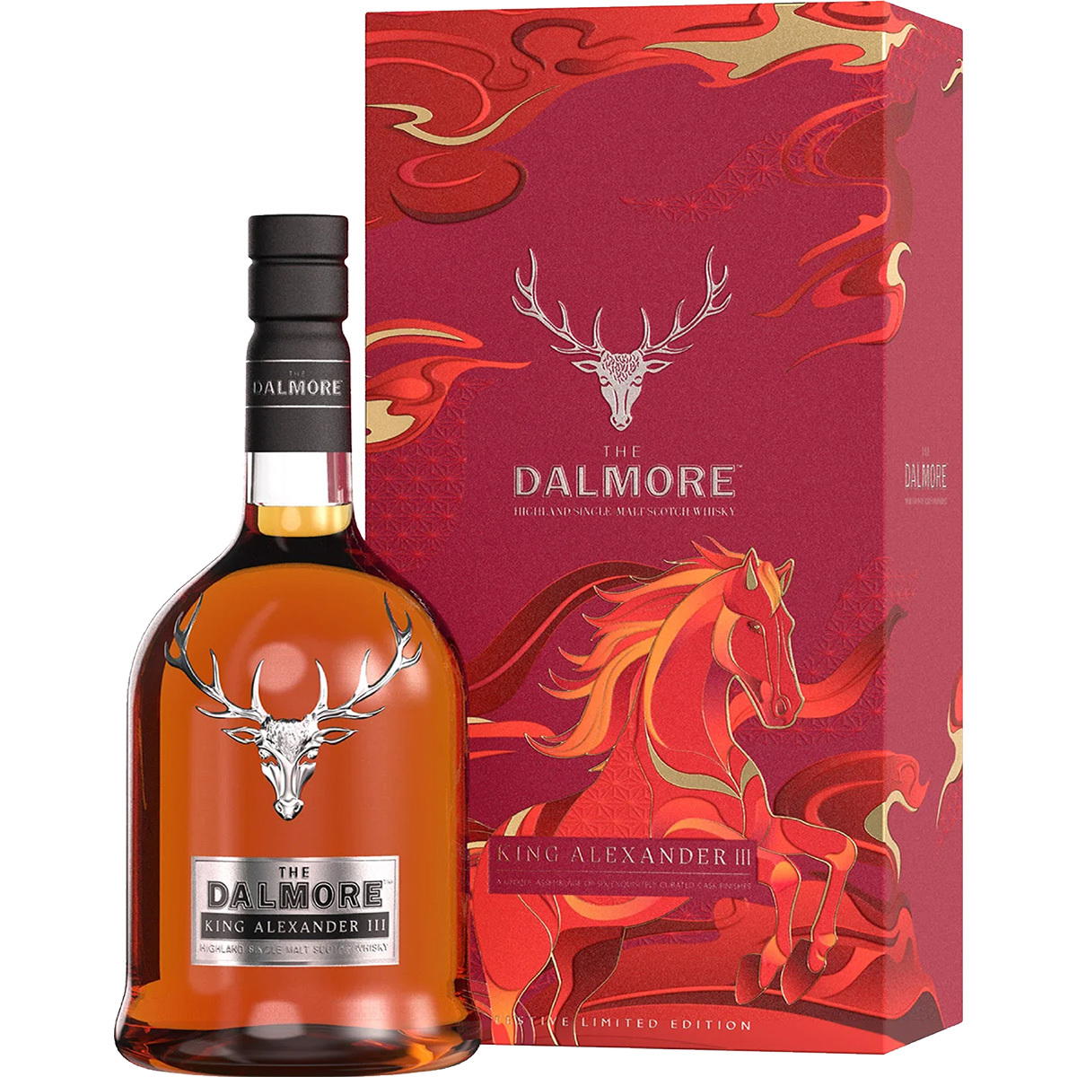 Produktbild The Dalmore King Alexander III Year of the Horse Edition Single Malt Scotch Whisky 40% Vol. 700ml