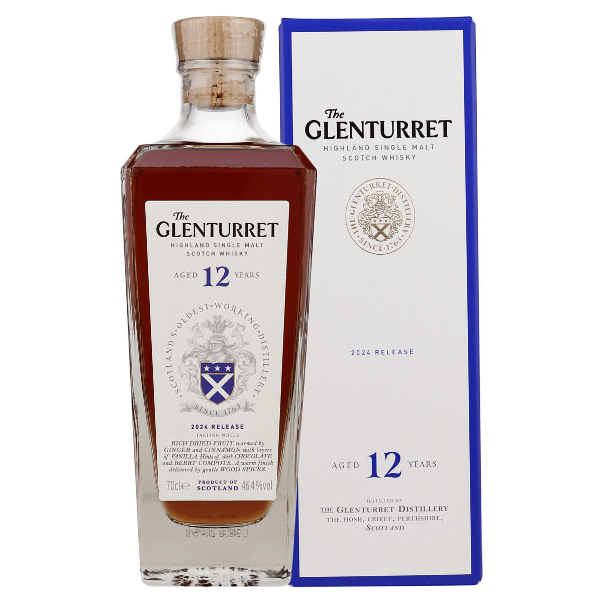 Produktbild The Glenturret 12 Jahre Release 2024 Single Malt Scotch Whisky 46,4% Vol. 700ml