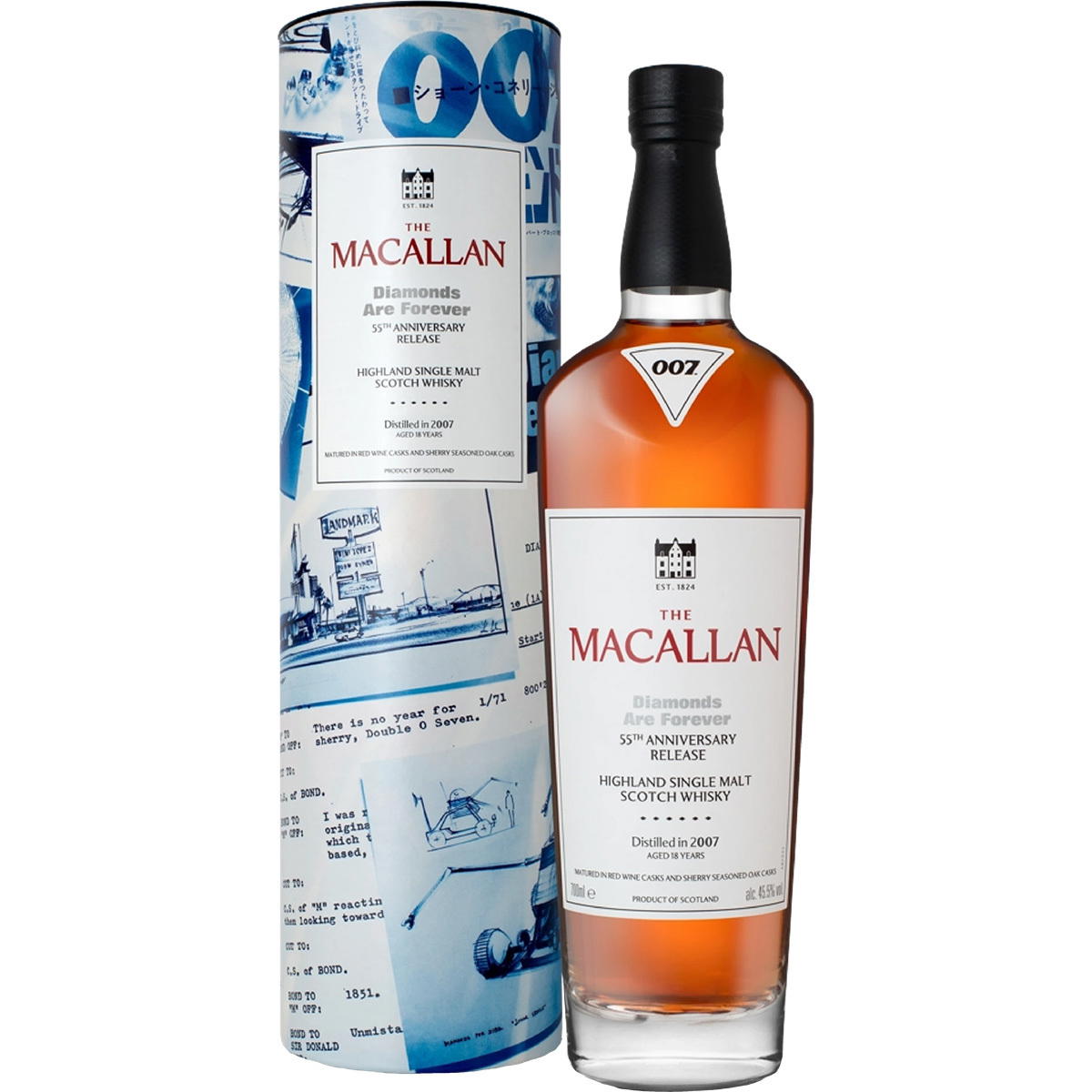 Produktbild The Macallan 18 Jahre 55th Anniversary – Diamonds are Forever 45,5% Vol. 700ml