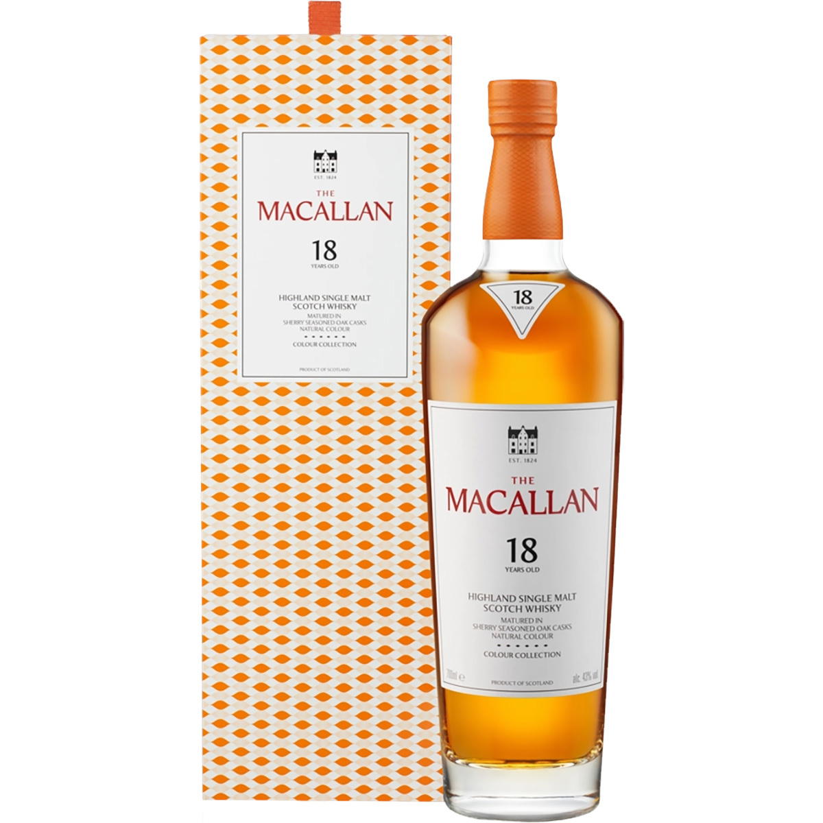 Produktbild The Macallan 18 Jahre Colour Collection Single Malt Scotch Whisky 43% Vol. 700ml