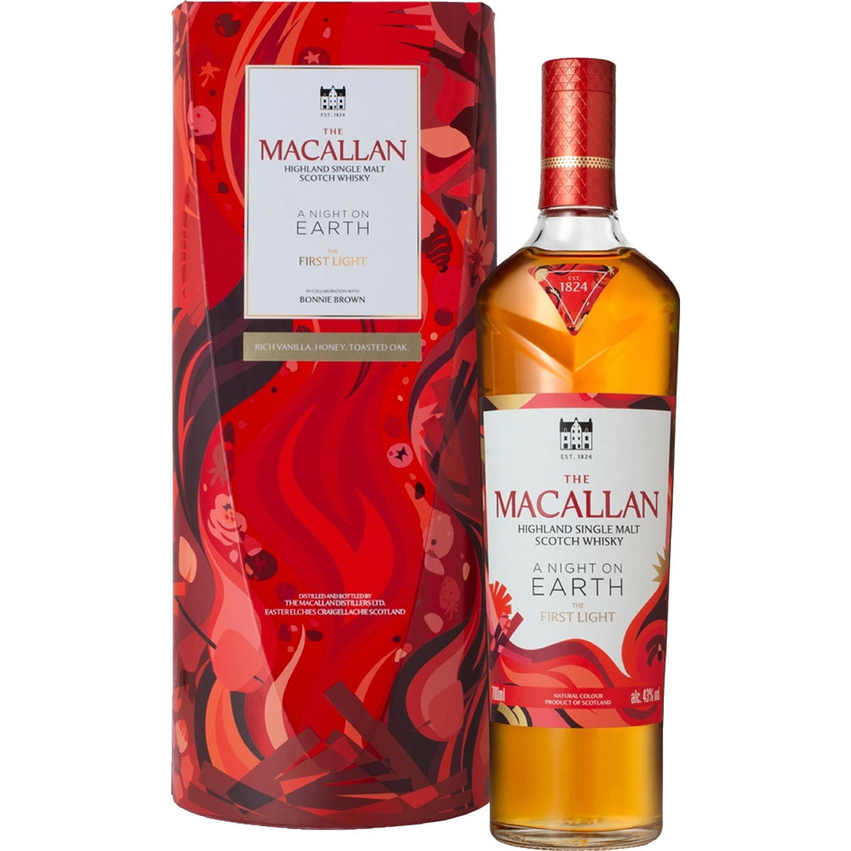 Produktbild The Macallan A Night on Earth – The First Light 2025 Single Malt Scotch Whisky 43% Vol. 700ml