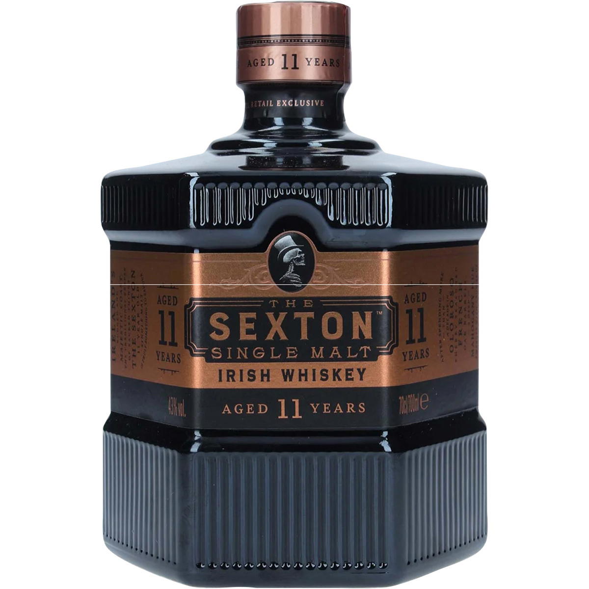Produktbild The Sexton 11 Jahre Irish Single Malt Whiskey 43% Vol. 700ml