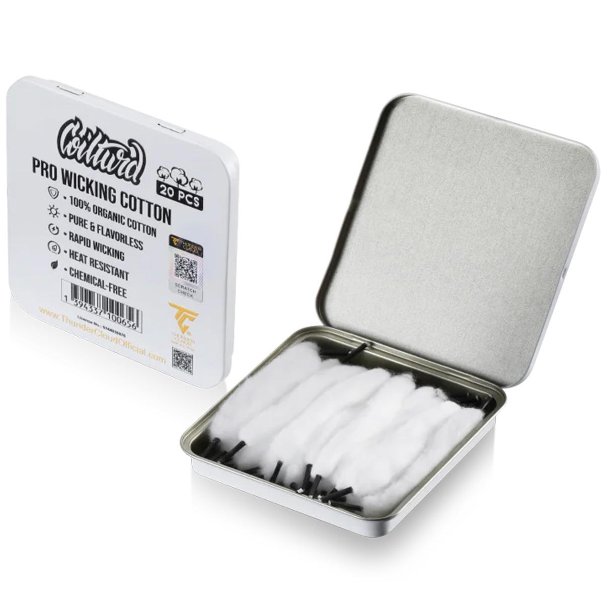 Produktbild ThunderCloud x Coilturd Pro Cotton Shoelace Produktbild ThunderCloud x Coilturd Pro Cotton Shoelace