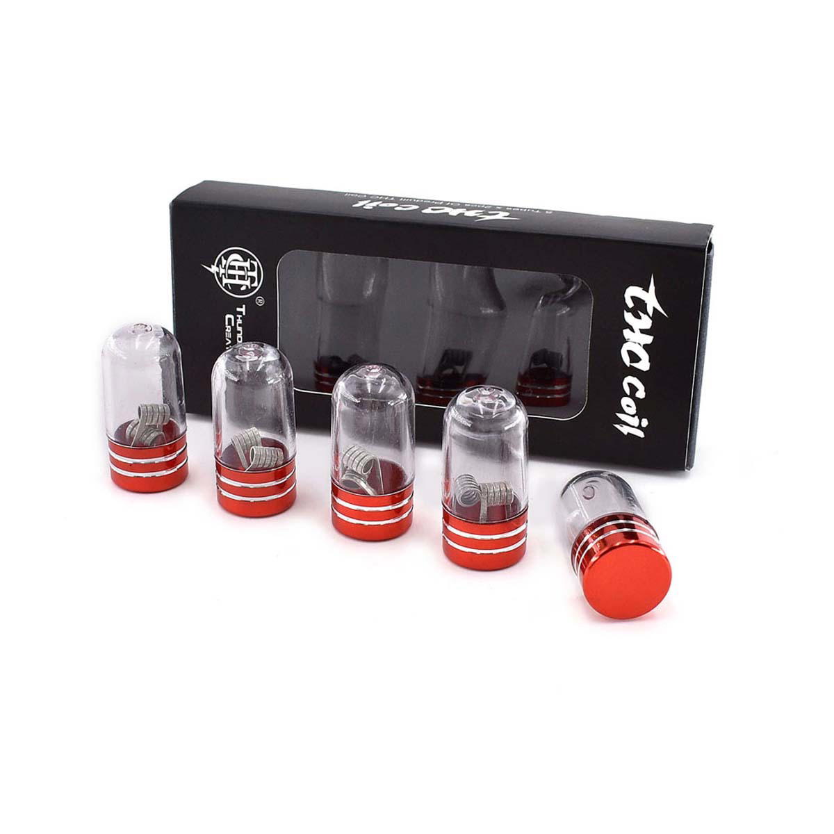 Produktbild ThunderHead Creations Blaze Solo Ni80 Pre-Built 4-Core Fused Clapton 0,28 Ohm 10er Pack
