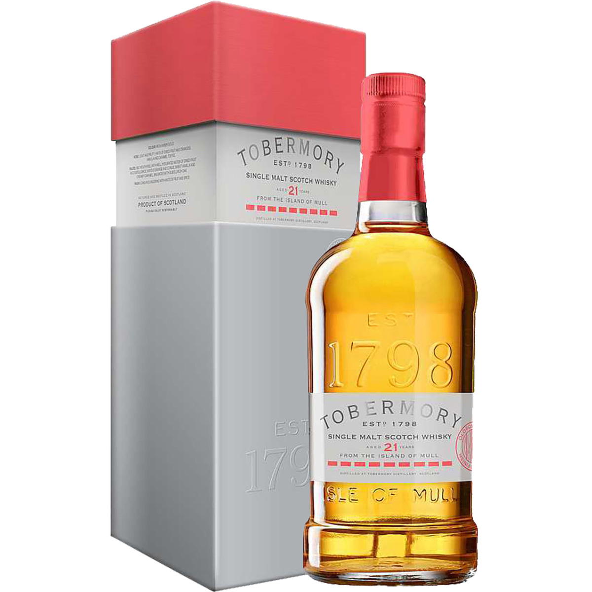 Produktbild Tobermory 21 Jahre Single Malt Scotch Whisky 46,3% Vol. 700ml