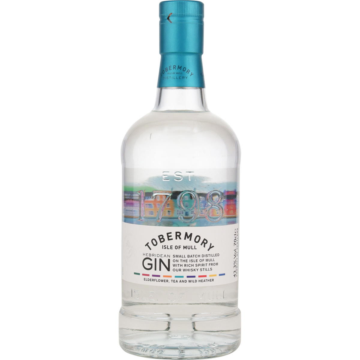 Produktbild Tobermory Small Batch Gin 43,3% Vol. 700ml
