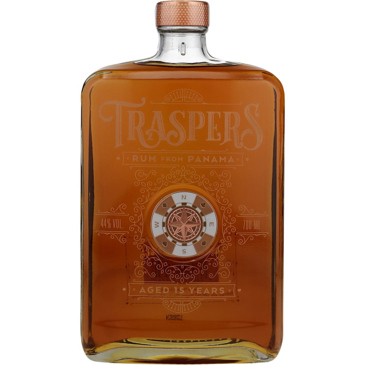 Produktbild Traspers 15 Jahre Rum 44% Vol. 700ml