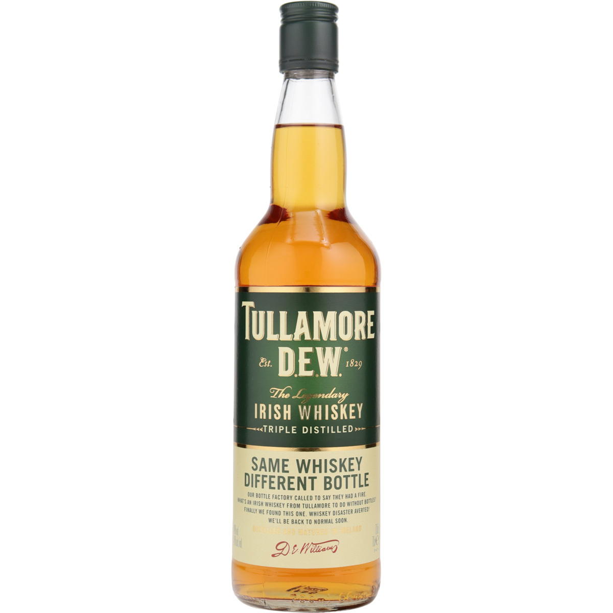 Produktbild Tullamore D.E.W. Limited Bottle Design Edition Irish Whiskey 40% Vol. 700ml