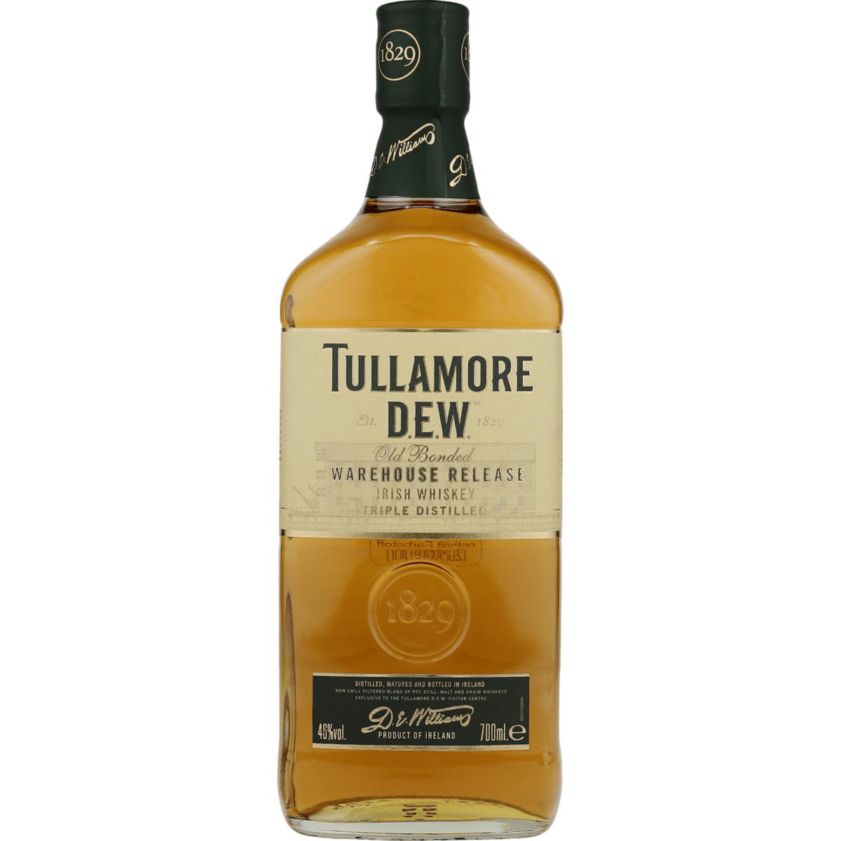 Produktbild Tullamore D.E.W. Warehouse Release Irish Whiskey 46% Vol. 700ml