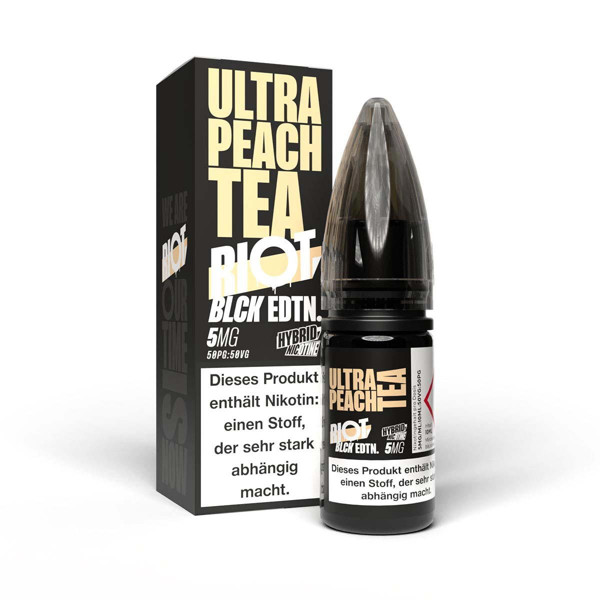 Produktbild Ultra Peach Tea Hybrid NicSalt Liquid by Riot Squad