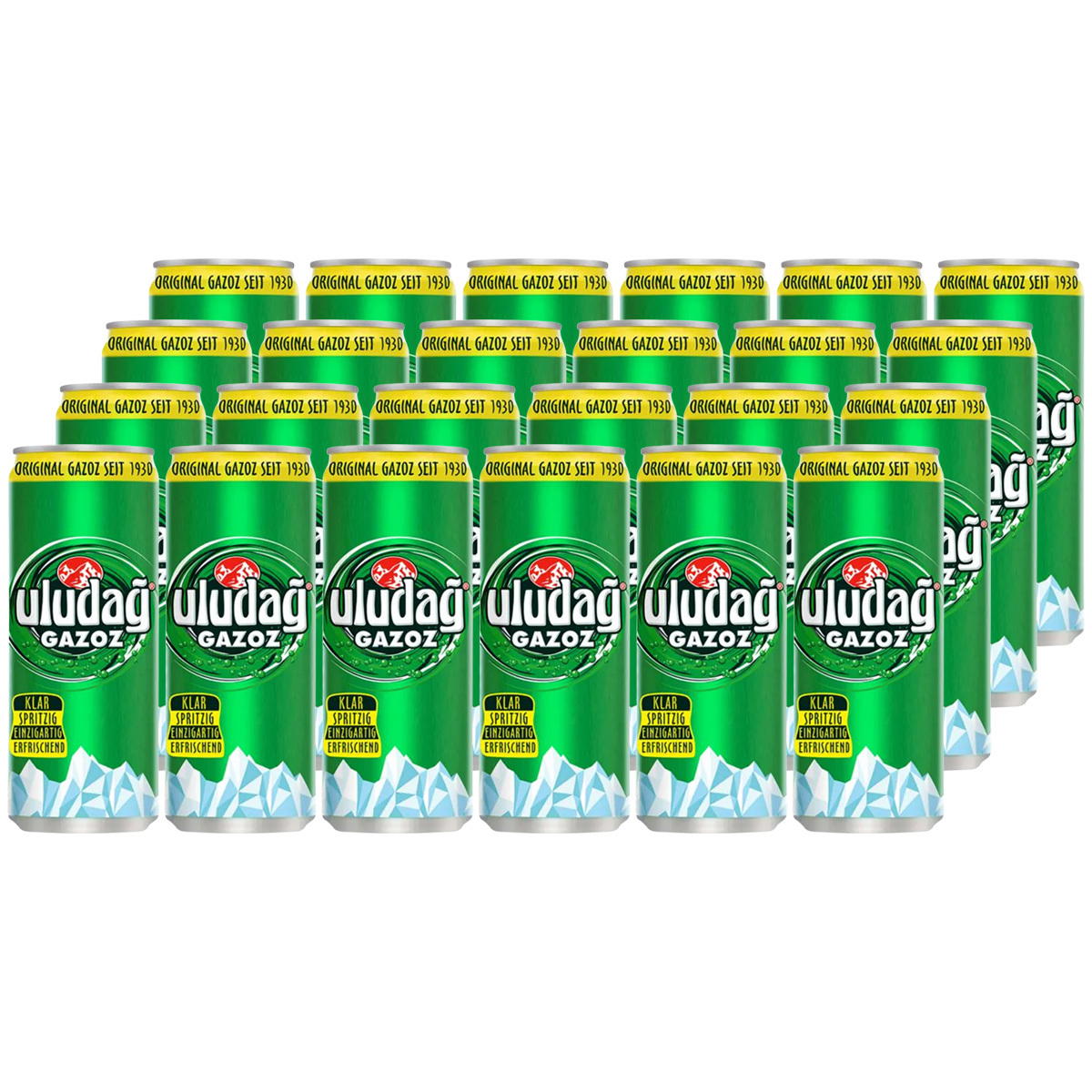 Produktbild Uludag Gazoz (24x 330ml) Einweg Produktbild Uludag Gazoz (24x 330ml) Einweg
