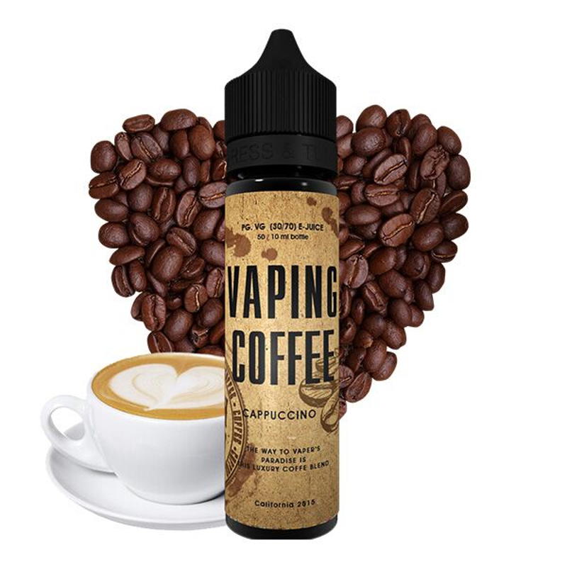 Cappuccino (50ml) Plus Vaping Coffee e Liquid by VoVan jetzt kaufen