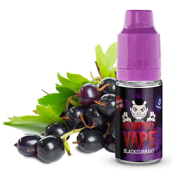 Blackcurrant 10ml Liquid By Vampire Vape-VV10MLBLKCUR - Steam-Time.de