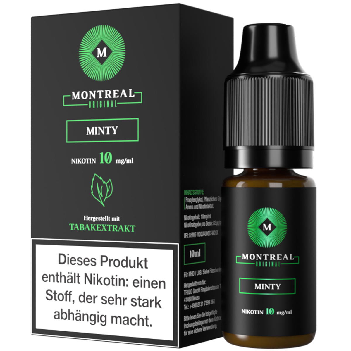 Produktbild Vampire Vape Montreal Minty NicSalt Liquid