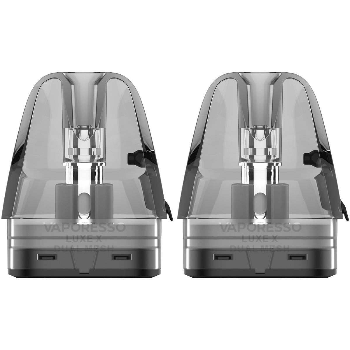 Produktbild Vaporesso Luxe X Dual Mesh Pod Ersatzpod 2er Pack Produktbild Vaporesso Luxe X Dual Mesh Pod Ersatzpod 2er Pack