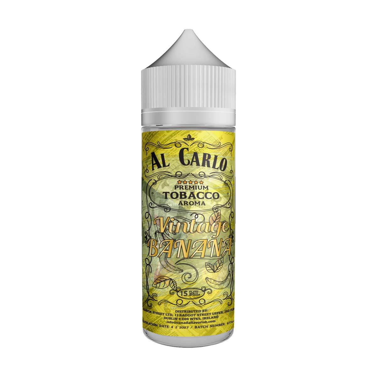 Produktbild Al Carlo Vintage Banana 15ml Longfill Aroma by Canada Flavor