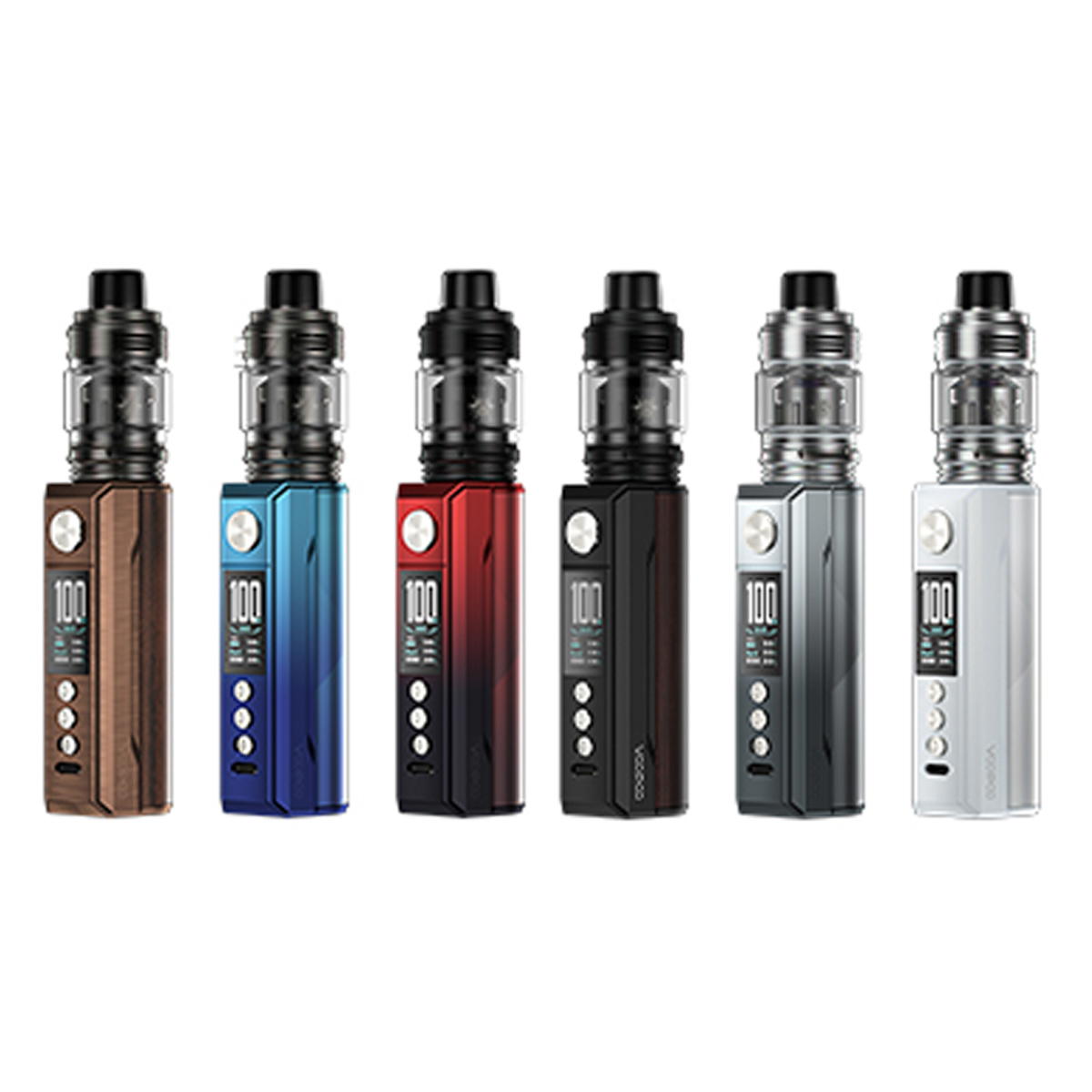 VooPoo Drag M100S 5,5ml 100W Kit inkl. Voopoo Uforce-L Tank-VOPDRM100SK ...