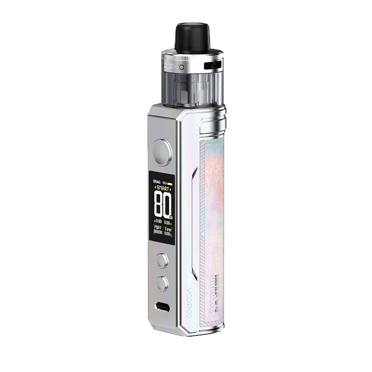 Produktbild Voopoo Drag X2 5ml 80W Pod System Kit Silber