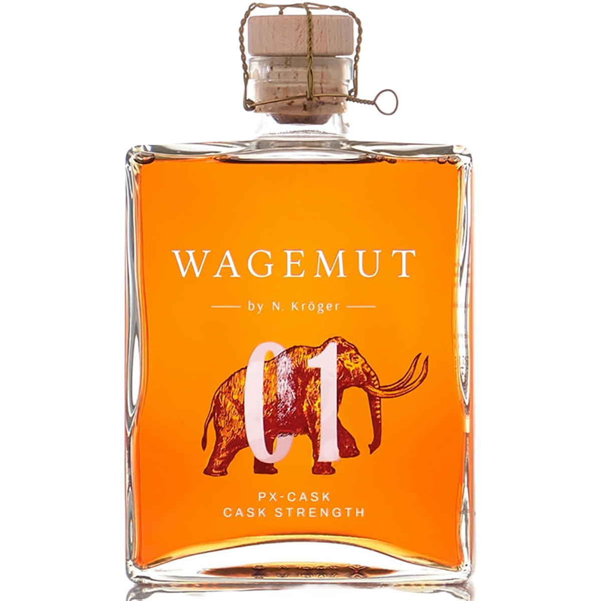 Produktbild Wagemut 10 Jahre PX Cask Strength Rum 58,7% Vol. 700ml Produktbild Wagemut 10 Jahre PX Cask Strength Rum 58,7% Vol. 700ml