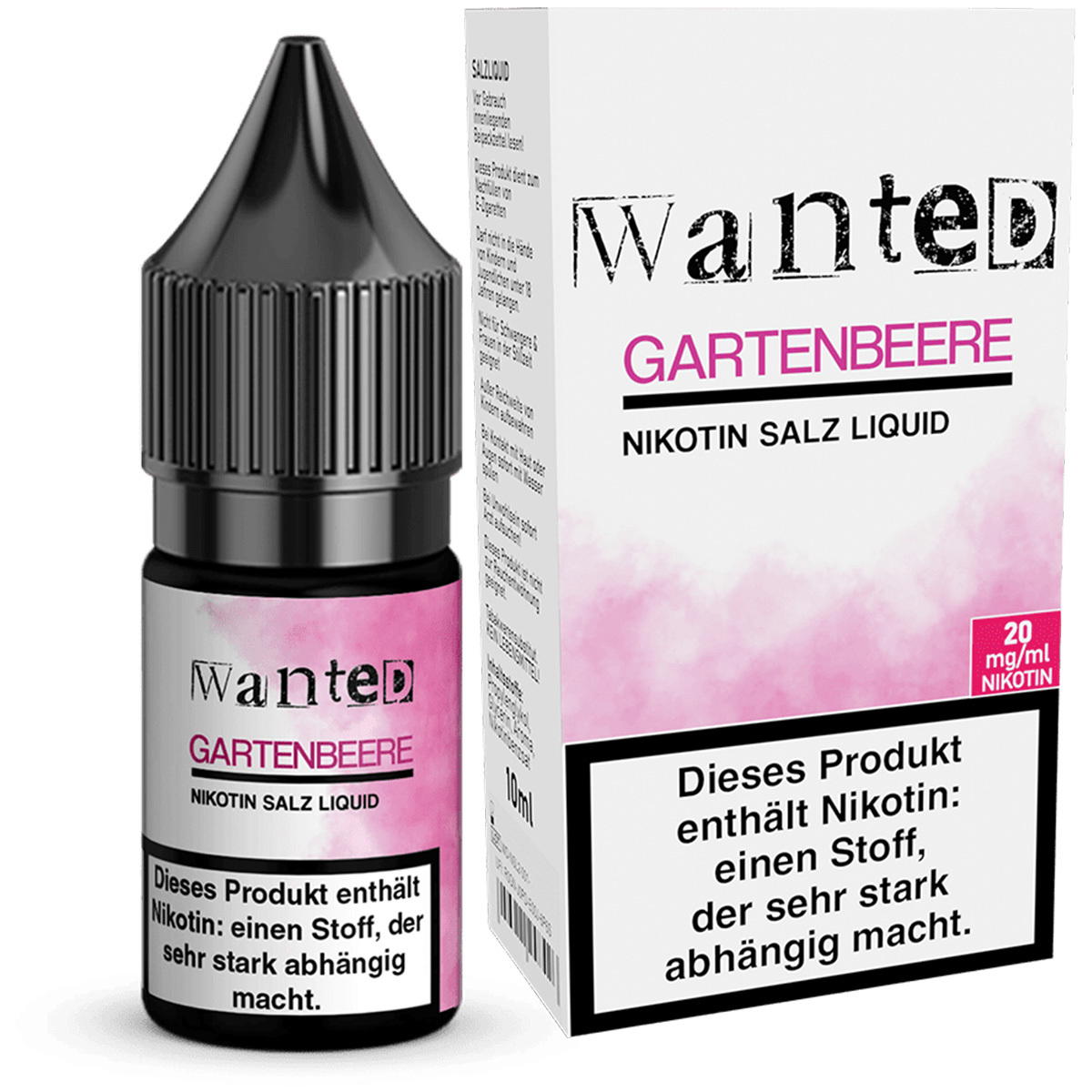 Produktbild Wanted Gartenbeere NicSalt Liquid Produktbild Wanted Gartenbeere NicSalt Liquid