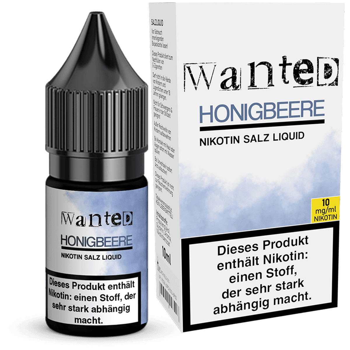 Produktbild Wanted Honigbeere NicSalt Liquid