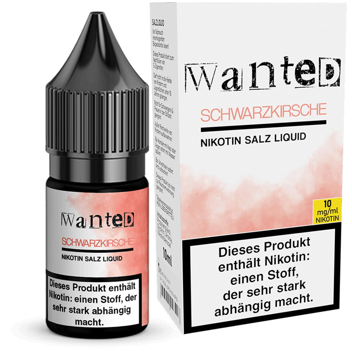 Produktbild Wanted Schwarzkirsche NicSalt Liquid Produktbild Wanted Schwarzkirsche NicSalt Liquid