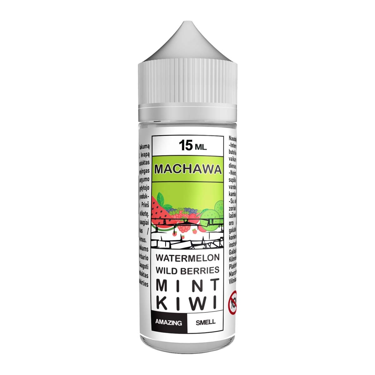 Produktbild Watermelon Wildberries Kiwi Mint – Machawa 15ml Longfill Aroma by Canada Flavor