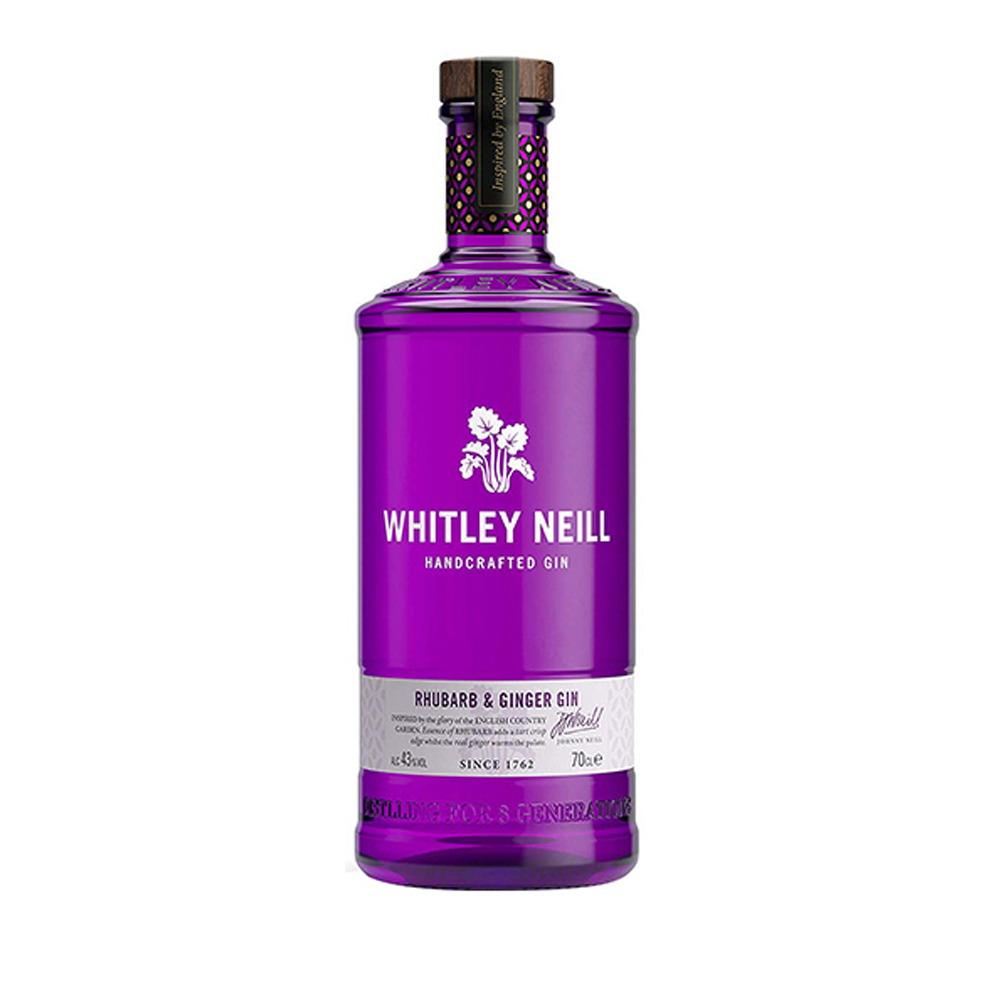 Whitley Neill Rhubarb & GInger Gin 43% Vol. 700ml-BSC-WHNERG - Steam