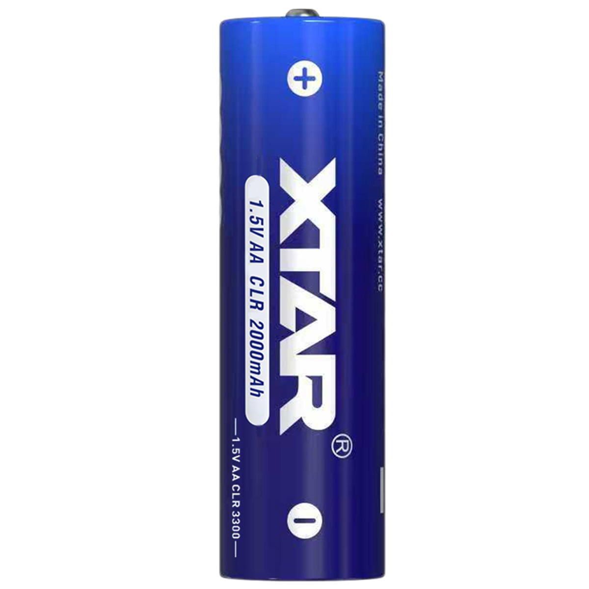 Produktbild XTAR AA 1.5V CLR 3300mWh Li-Ion Akku 2000mAh