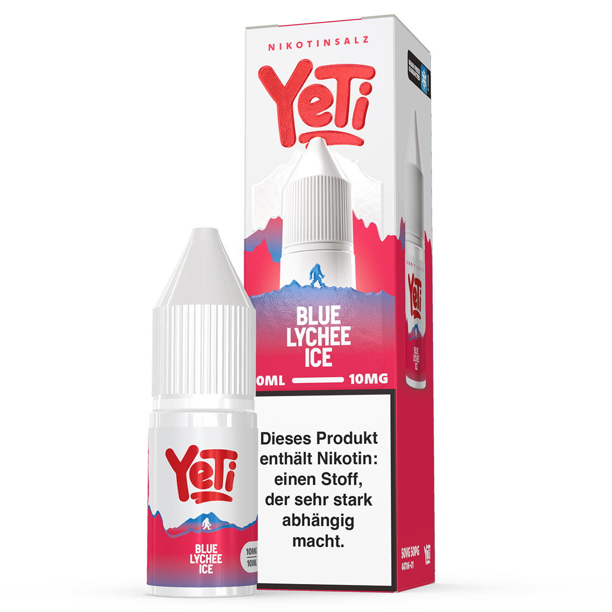 Produktbild YeTi Summit Blue Lychee Ice NicSalt Liquid 10ml / 10mg