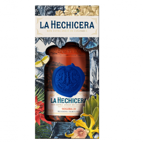 La Hechicera Fine Aged Rum from Colombia 40% 700ml