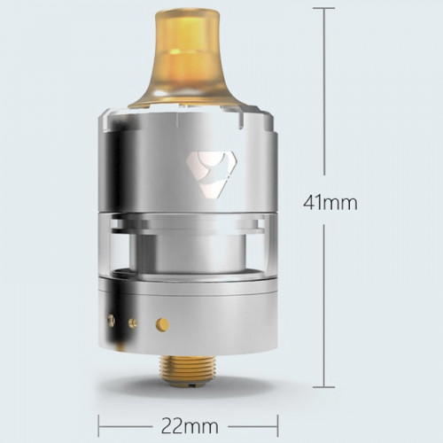 Advken Manta MTL 2.0 2ml RTA Verdampfer Tank Schwarz