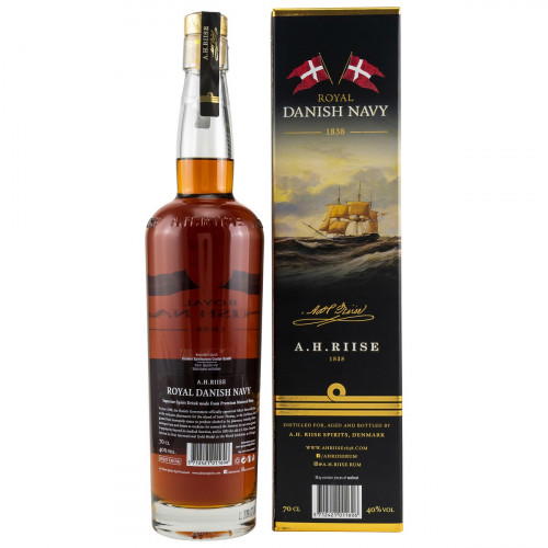 A.H. Riise Royal Danish Navy Rum 40% Vol. 700ml