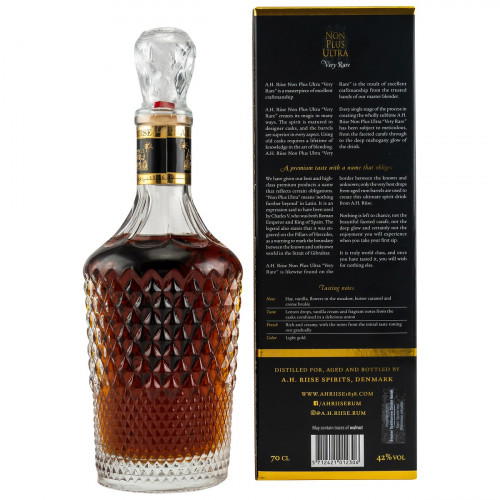 A.H. Riise Non Plus Ultra Rum 42% Vol. 700ml