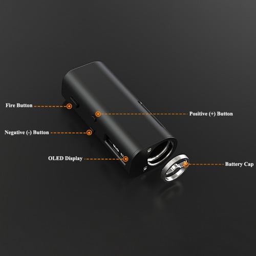 Ambition Mods Onebar 60W Box Mod Batterie-AMBIMOONEBA - Steam-Time.fr