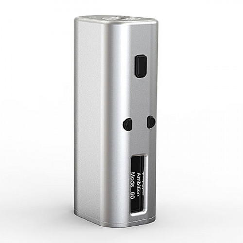 Ambition Mods Onebar 60W Box Mod Akkuträger Silber