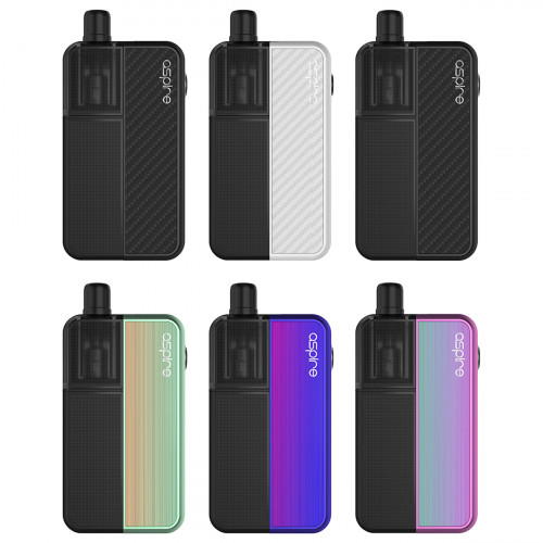 Aspire Flexus Blok 3ml 18W 1200mAh Pod System Kit Schwarz-Weiss