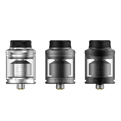 AugVape Druga RTA 24mm 2,4ml Tank Verdampfer Schwarz