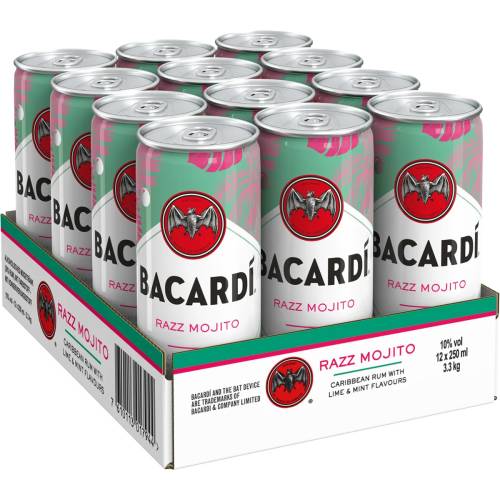 Produktbild Bacardi Razz Mojito Mixgetränk 10% Vol. 1