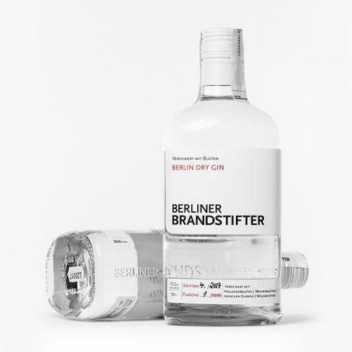 Berliner Brandstifter Dry Gin 43,3%Vol. 700ml