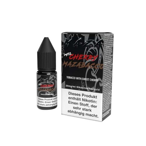 Cherry Mazabacco NicSalt Liquid by MaZa