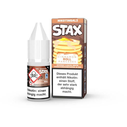 Cinnamon Roll Pancakes NicSalt Liquid by STAX 10ml / 10mg