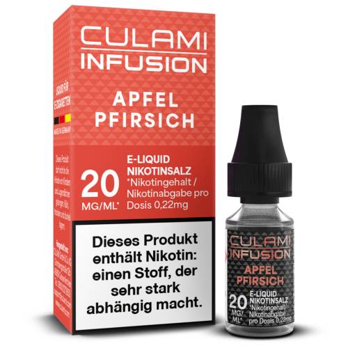 Produktbild Culami Infusion Apfel Pfirsich NicSalt Liquid 2