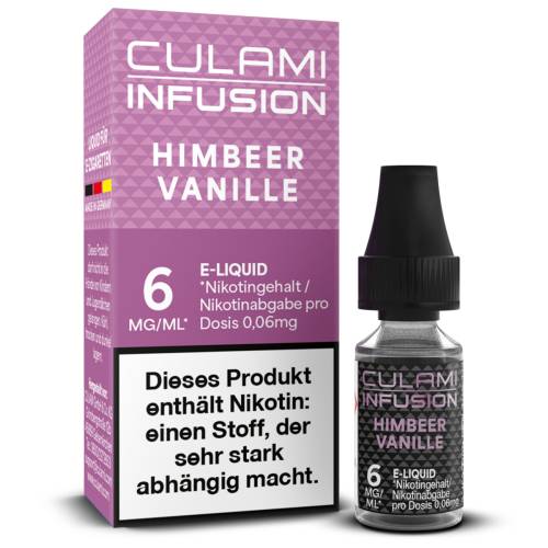 Produktbild Culami Infusion Himbeer Vanille NicSalt Liquid 2