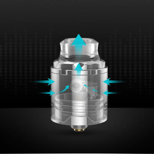 Digiflavor Drop Solo 22mm RDA Verdampfer Schwarz