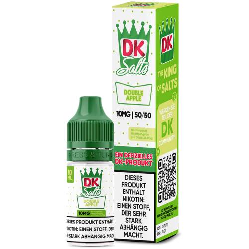 Produktbild DK Salts Double Apple NicSalt Liquid 1