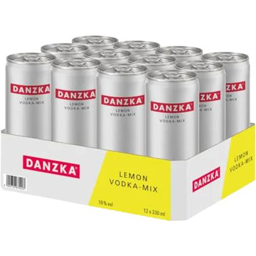 Produktbild Danzka Lemon Vodka-Mix Mischgetränk 1